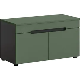 Home Affaire Schuhbank 80 x 45 x 37 cm grau / grau