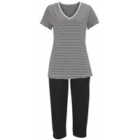 H.I.S. Capri-Pyjama gestreift 36/38