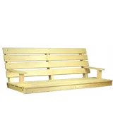 QLS Hollywoodschaukel Holz 2-Sitzer