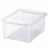 orthex Clipbox transparent flach 14 l