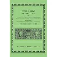 Oxford University Press Aulus Gellius: Attic Nights, Books 11-20