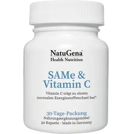 NatuGena SAMe & Vitamin C hochdosiert + vegan