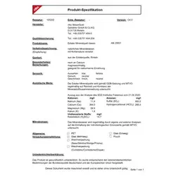 EXTALER Mineralwasser classic 6 x 1,25L 25801 - mit Kohlensäure