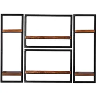 SIT Möbel SIT Wandregal PANAMA Wandregal-Set 4-teilig 09200-14