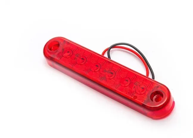 LED-Markerleuchte 6 LED FR0173K 12-24V 100mm, in Rot