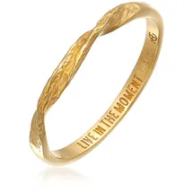 haze & glory Haze&Glory Ring Live in the Moment gold 58