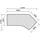 Geramöbel Flex Schreibtisch buche, silber L-Form, 5-Fuß-Gestell silber 216,6 x 113,0 cm