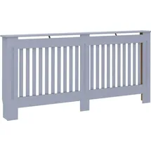 vidaXL Heizkörperverkleidung Anthrazit 172x19x81,5 cm MDF