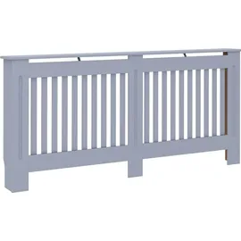 vidaXL Heizkörperverkleidung Anthrazit 172x19x81,5 cm MDF