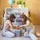 SUNWARE Q-Line Aufbewahrungsbox 38,5 x 14,1 x 9,3 cm 14-tlg. transparent