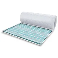 Fdm Topper 4x100x200 cm Matratzenauflage mit RavineBlue-Schaum Matratzenschoner H4
