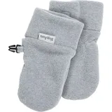 Playshoes Fleece-Baby-Fäustlinge Grau 0-6 Monate