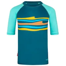 TROLLKIDS Haukland T Badeshirt Blau 104