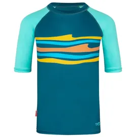 TROLLKIDS Haukland T Badeshirt Blau 104