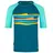 TROLLKIDS Haukland T Badeshirt Blau 104