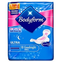 Bodyform Ultra Damenbinden Goodnight 10 Pack