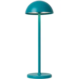LUCIDE Lucide, JOY - wiederaufladbare Tischlampe Innen/Außen - - Ø 12 cm - LED Dim. - 1x1,5W 3000K - Türkis