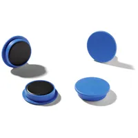 Durable Magnete (32 mm, 720p) 4 Stück blau, für