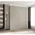 abiks möbel Drehtürenschrank COMO 200 x 245,5 x 40 cm Gold