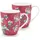 Pip Studio Henkelbecher 0,145 l Dunkelrosa 2 St.