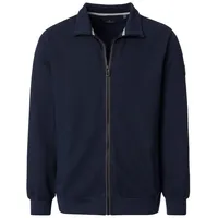 CasaModa Strickjacke 126390020 (1-tlg) blau XL