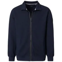 CasaModa Strickjacke 126390020 (1-tlg) blau XL