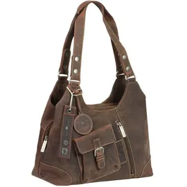 GREENBURRY Vintage Revival Vol. 1 Shopper Leder Braun