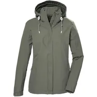 KILLTEC Damen Funktionsjacke wasserdicht/Outdoorjacke mit abzippbarer Kapuze KOS 61