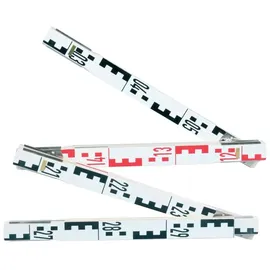 NEDO Messlatte Geometer-Maßstab 3 m 0,5 m