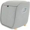 Fußmassagegerät SYNCA Rei, grau (hellgrau), MassagegeräteB:48cm H:46cm T:47cm, B:48cm H:46cm T:47cm