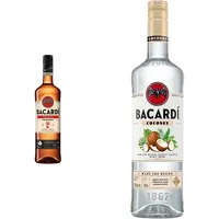 Bacardi SPICED Premium Spirit Drink made with Rum & Spices 35% Vol,1x0,7l & Coconut Rum Spirit Drink (1 x 0.7 l)