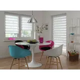 GARDINIA Doppelrollo Mini 45 x 150 cm weiß