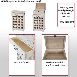 MCW Weinregal Torre T323 94 x 48 x 31 cm Grau