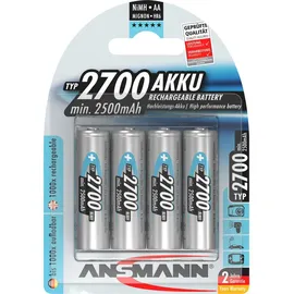 Ansmann Mignon AA 2700 mAh 4 St.