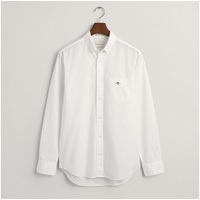 GANT Langarmhemd Regular Fit Popeline Hemd leicht strapazierfähig pflegeleicht«, mit Label Stickerei auf der Brusttasche,