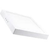 LEDKIA LED Deckenleuchte 24W 300x300 mm eckig Aluminium