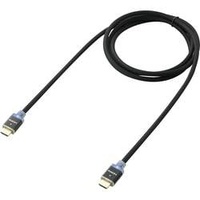SpeaKa Professional HDMI Anschlusskabel HDMI-A Stecker 5.00m Schwarz SP-7870020