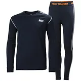 HELLY HANSEN Lifa Active Langarm-basisschicht-set - Navy - 10 Jahre