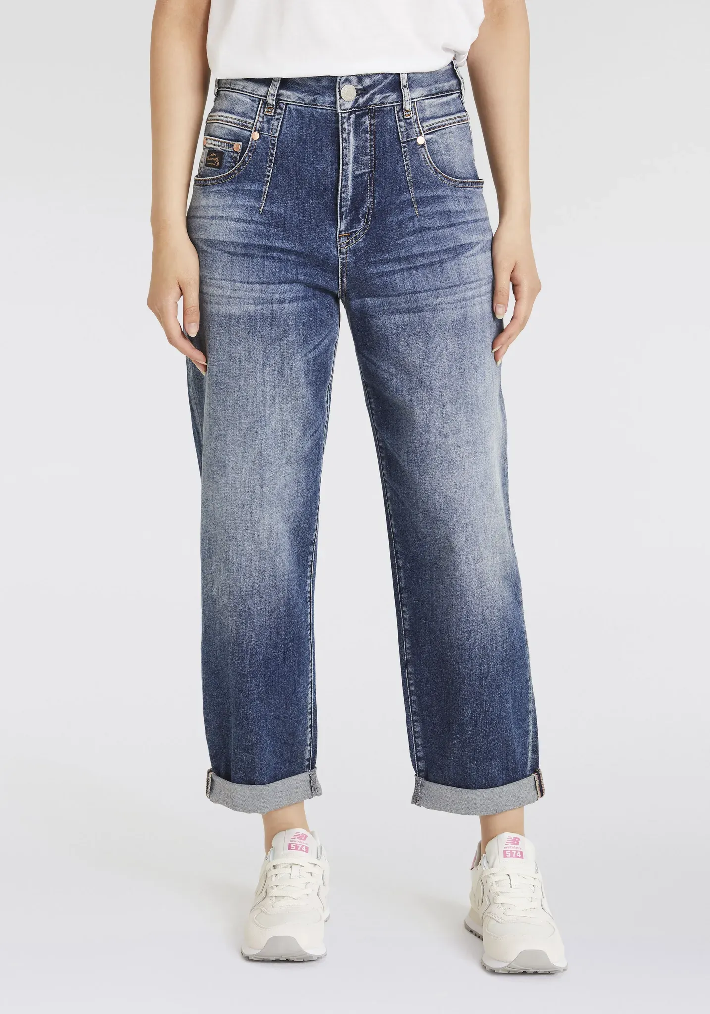 Herrlicher Straight-Jeans »Brooke Recycled Denim Light«, krempelbar Herrlicher daybreak 33