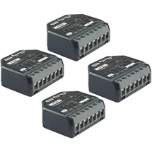 Shelly 2PM Gen4 Unterputz Relais max 16A 2 Kanal WLAN, Bluetooth, Matter, Zigbee Smart-Schalter 4er Pack