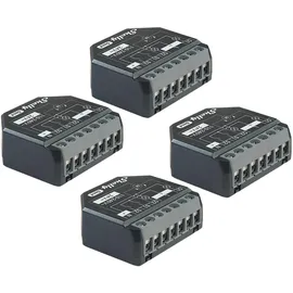 Shelly 2PM Gen4 Unterputz Relais max 16A 2 Kanal WLAN, Bluetooth, Matter, Zigbee Smart-Schalter 4er Pack