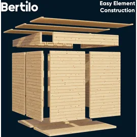 BERTILO Cubus 3 Lounge 5,59 x 2,40 m Anthrazit