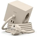 Avolt Square 1 Steckdosenleiste USB-C 30 W 1,8 m  Nomad Sand