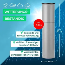 EasyMaxx Flaschenkühler Outdoor 2.0 - grau