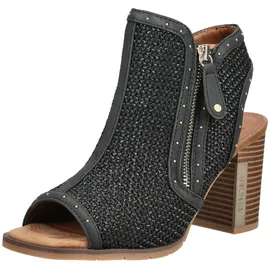 Mustang Sandalen Damen Schwarz 38