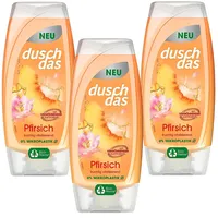 Duschdas O.S 2007 3er Set Duschdas Duschgel 3 x 250ml Pfirsich