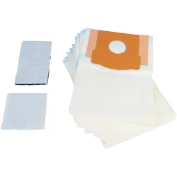 10 Staubsaugerbeutel passend für Fakir C200, Omega Avant - Ersatz für Swirl X 16