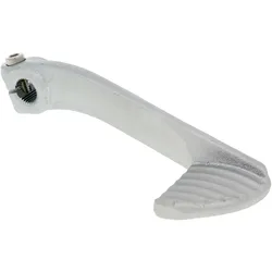 Kickstarter Buzzetti Stahl silber Peugeot 50 / 100ccm
