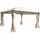 MCW Seitenwand für Pergola Calpe 4 Stück 4 x 3 m Weiß