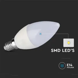 V-Tac LED-Birne 2142411 4,5 W E14 weiß 1 St.